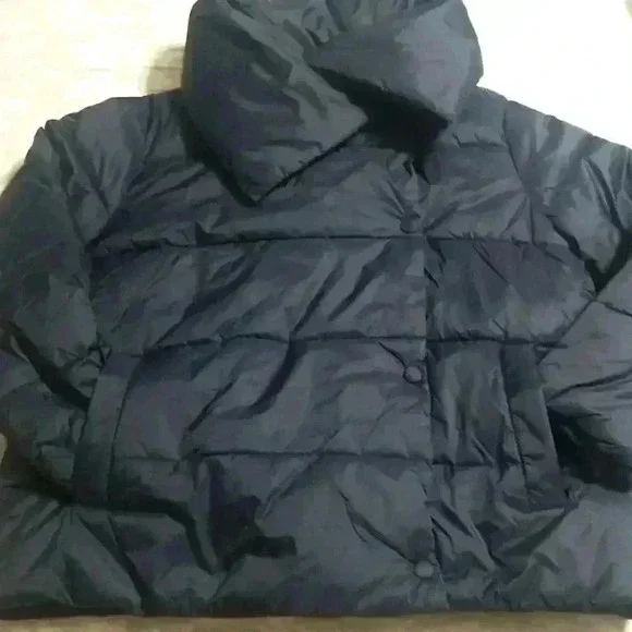 Banana Republic Oversized Funnel-Neck Puffer Coat - Picture 11 of 11